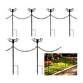 Vespertine Pathway Lights, 6 pack, studio packshot on white