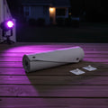 Ashgrave Door Cover, rolled on a porch at night