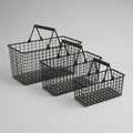 Wire Mesh Storage Basket Set