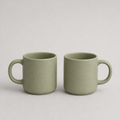 Stoneware Mug Set of Two