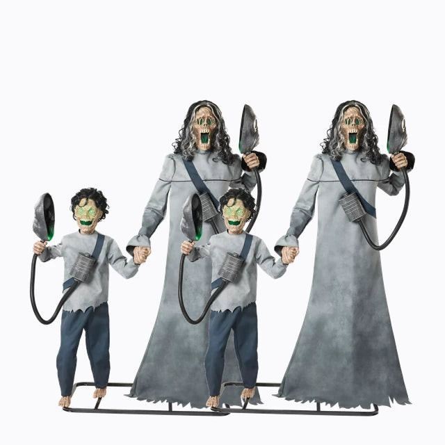 Ashfall Duo Animatronic — 2 Pairs, four figures composed from the real product photo