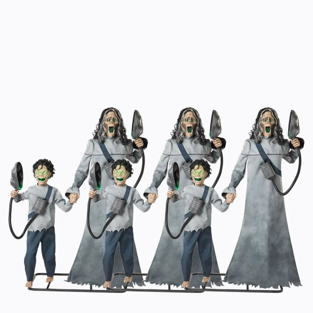 Ashfall Duo Animatronic — 3 Pairs, six figures composed from the real product photo