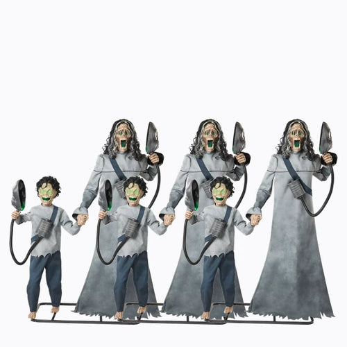 Ashfall Duo Animatronic — 3 Pairs, six figures composed from the real product photo